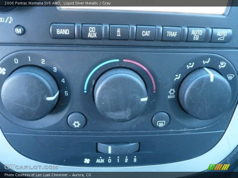 Liquid Silver Metallic / Gray 2006 Pontiac Montana SV6 AWD