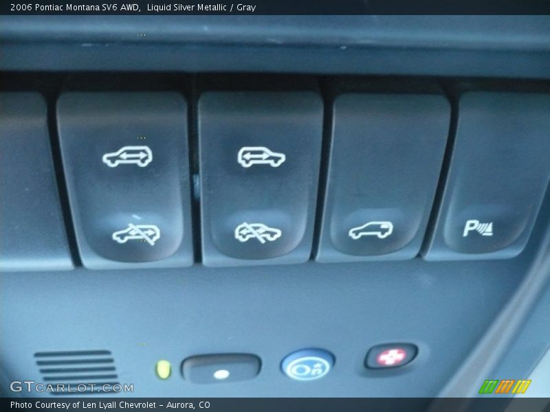 Liquid Silver Metallic / Gray 2006 Pontiac Montana SV6 AWD