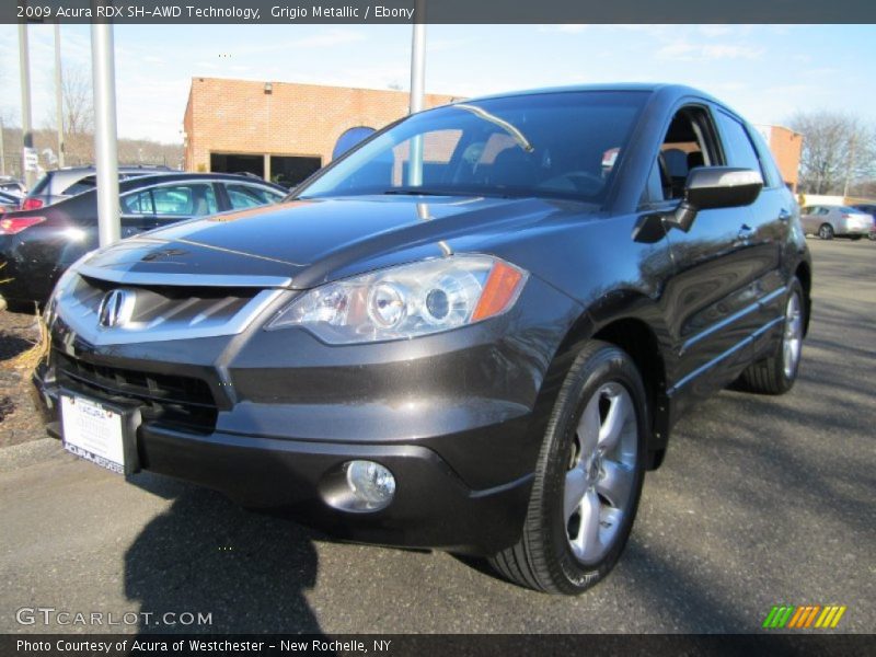 Grigio Metallic / Ebony 2009 Acura RDX SH-AWD Technology