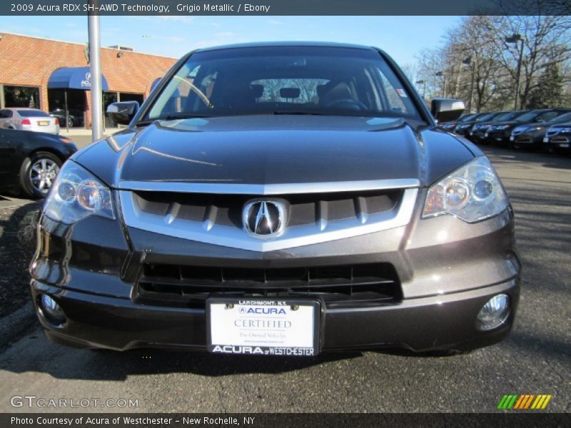 Grigio Metallic / Ebony 2009 Acura RDX SH-AWD Technology