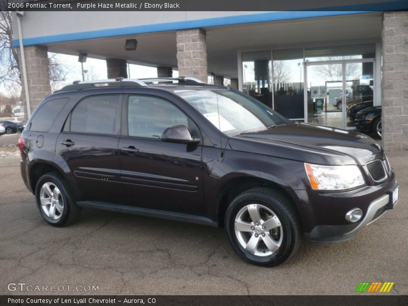Purple Haze Metallic / Ebony Black 2006 Pontiac Torrent