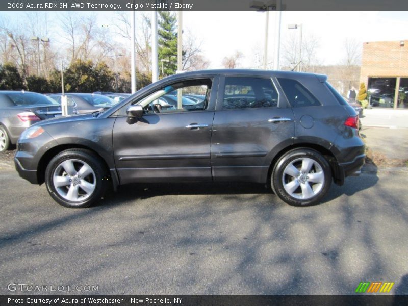 Grigio Metallic / Ebony 2009 Acura RDX SH-AWD Technology