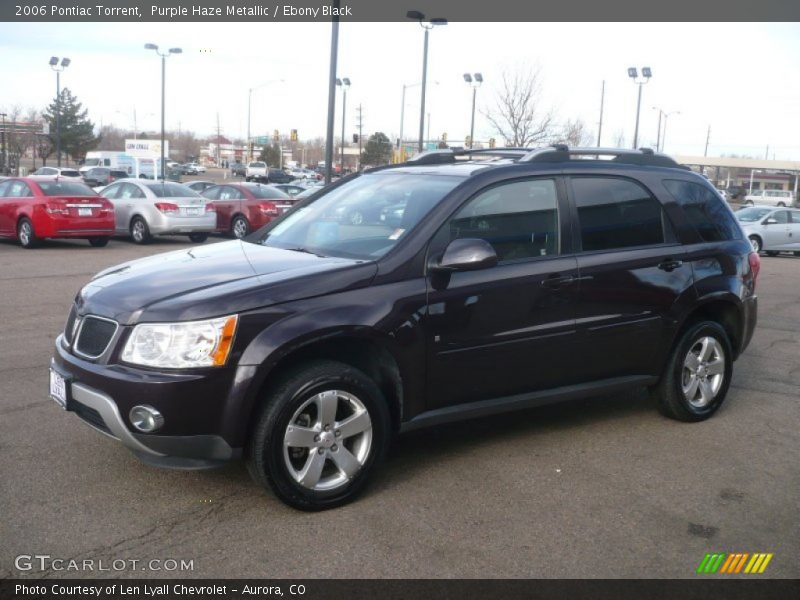 Purple Haze Metallic / Ebony Black 2006 Pontiac Torrent