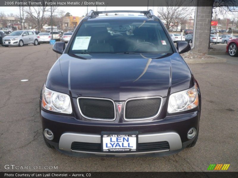 Purple Haze Metallic / Ebony Black 2006 Pontiac Torrent