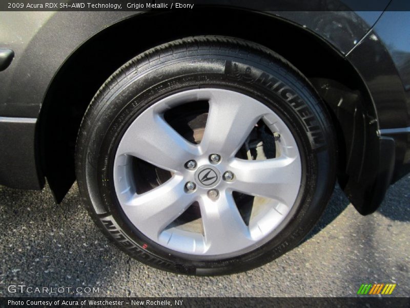 Grigio Metallic / Ebony 2009 Acura RDX SH-AWD Technology