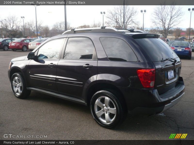 Purple Haze Metallic / Ebony Black 2006 Pontiac Torrent