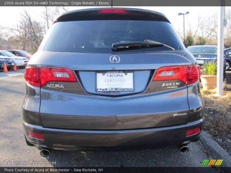 Grigio Metallic / Ebony 2009 Acura RDX SH-AWD Technology