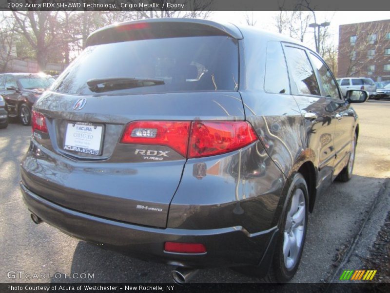 Grigio Metallic / Ebony 2009 Acura RDX SH-AWD Technology