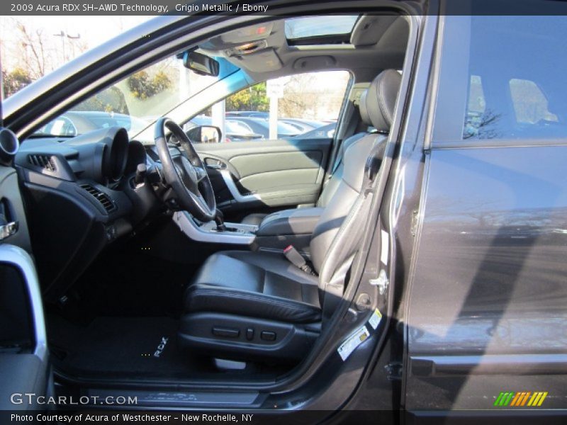 Grigio Metallic / Ebony 2009 Acura RDX SH-AWD Technology
