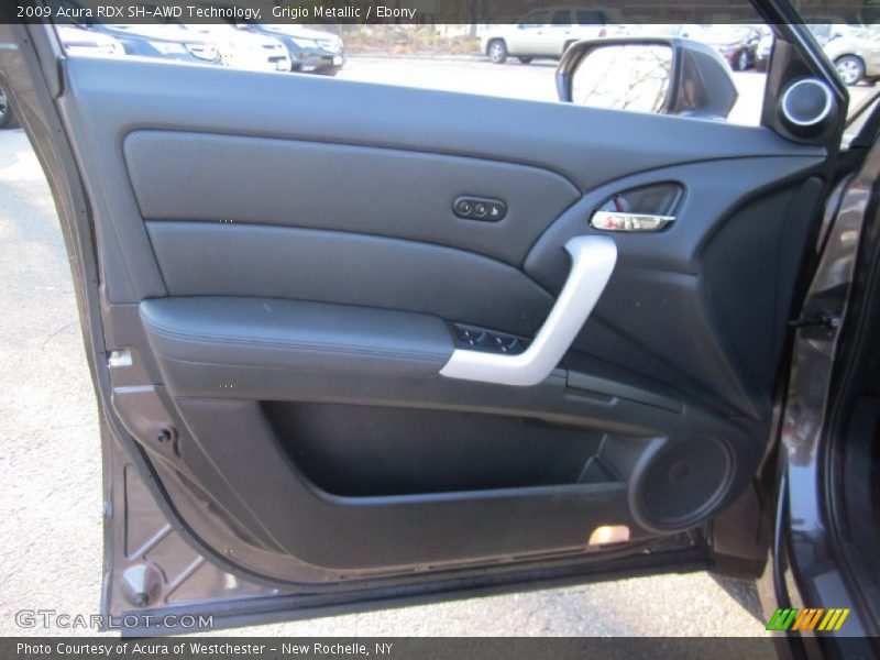 Grigio Metallic / Ebony 2009 Acura RDX SH-AWD Technology