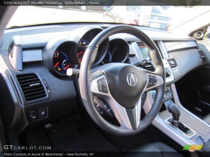 Grigio Metallic / Ebony 2009 Acura RDX SH-AWD Technology