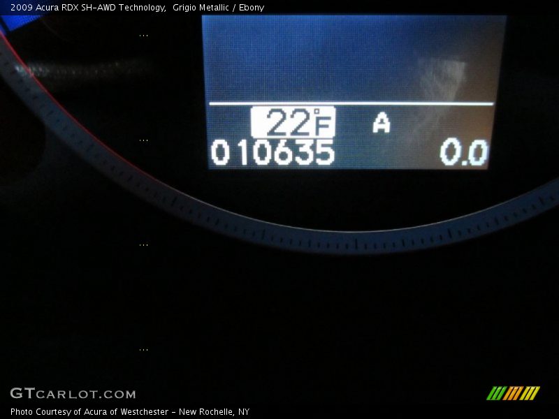 Grigio Metallic / Ebony 2009 Acura RDX SH-AWD Technology