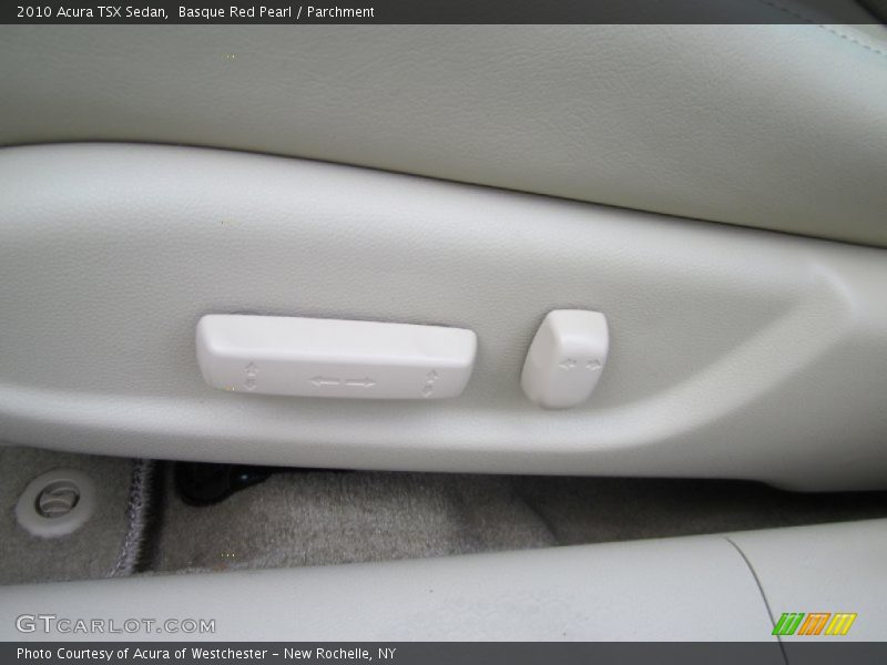 Basque Red Pearl / Parchment 2010 Acura TSX Sedan