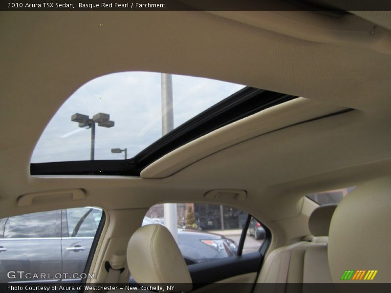 Basque Red Pearl / Parchment 2010 Acura TSX Sedan