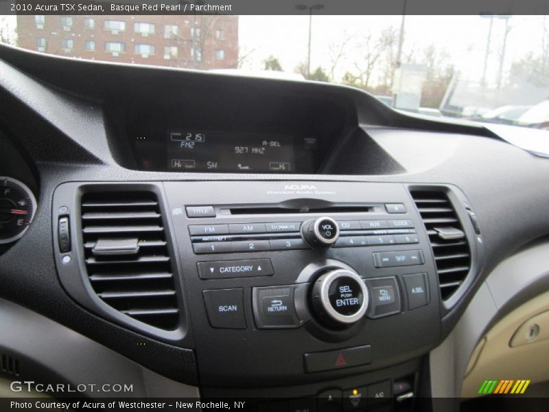 Basque Red Pearl / Parchment 2010 Acura TSX Sedan