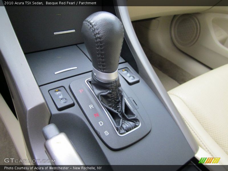 Basque Red Pearl / Parchment 2010 Acura TSX Sedan