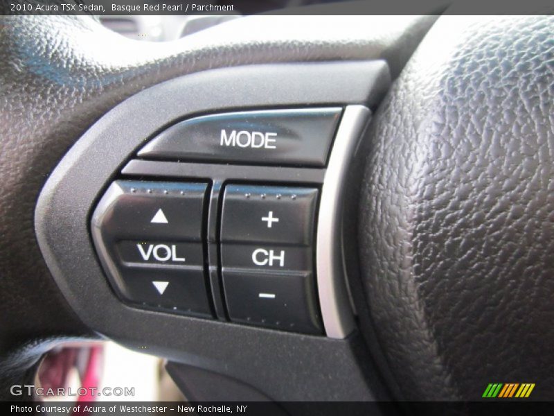 Basque Red Pearl / Parchment 2010 Acura TSX Sedan