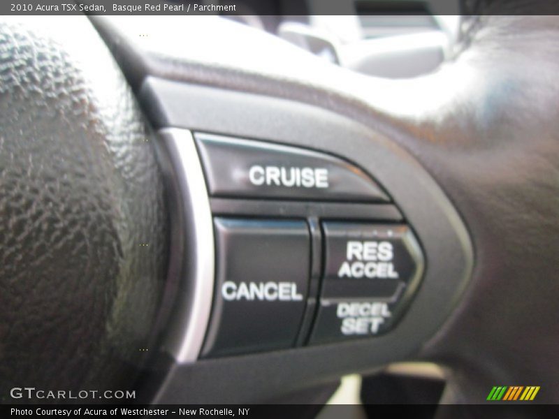Basque Red Pearl / Parchment 2010 Acura TSX Sedan