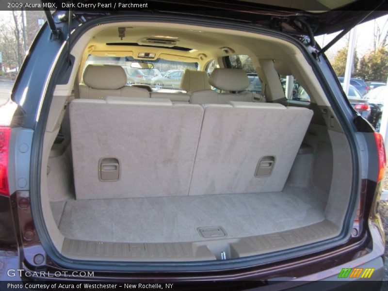Dark Cherry Pearl / Parchment 2009 Acura MDX