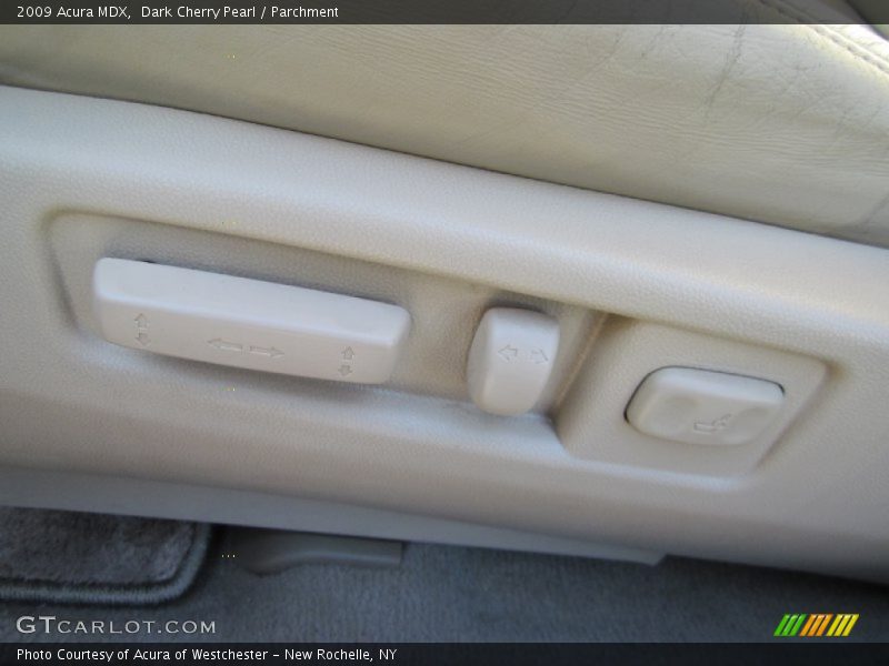 Dark Cherry Pearl / Parchment 2009 Acura MDX