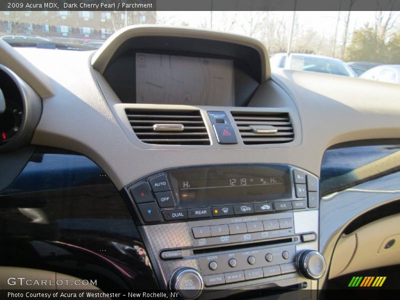 Dark Cherry Pearl / Parchment 2009 Acura MDX