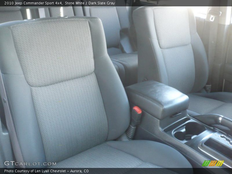 Stone White / Dark Slate Gray 2010 Jeep Commander Sport 4x4