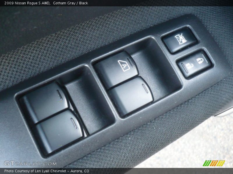 Gotham Gray / Black 2009 Nissan Rogue S AWD