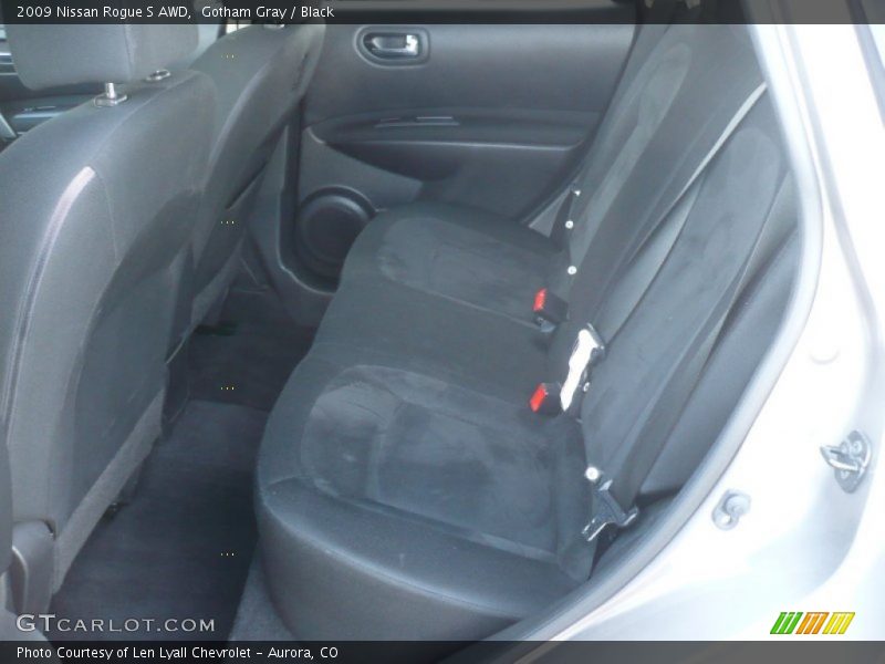 Gotham Gray / Black 2009 Nissan Rogue S AWD