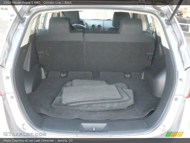 Gotham Gray / Black 2009 Nissan Rogue S AWD
