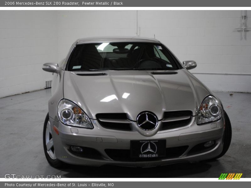 Pewter Metallic / Black 2006 Mercedes-Benz SLK 280 Roadster