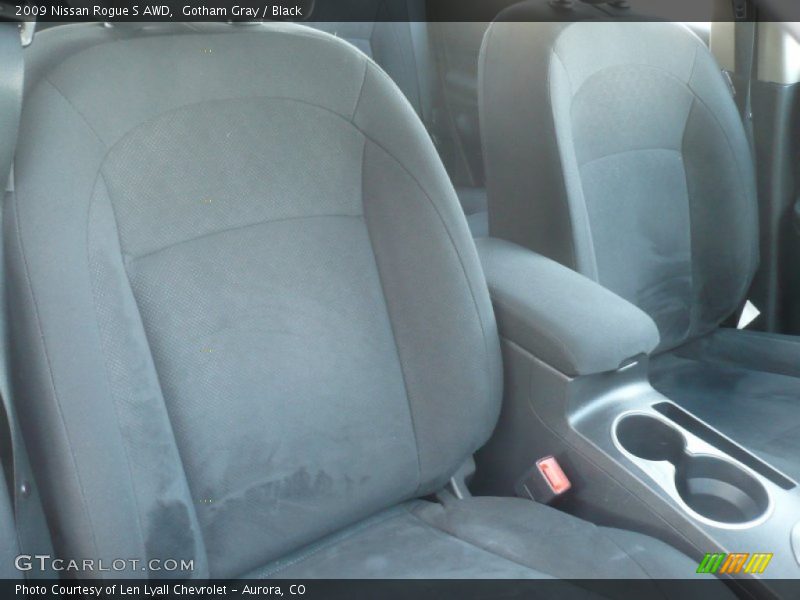 Gotham Gray / Black 2009 Nissan Rogue S AWD