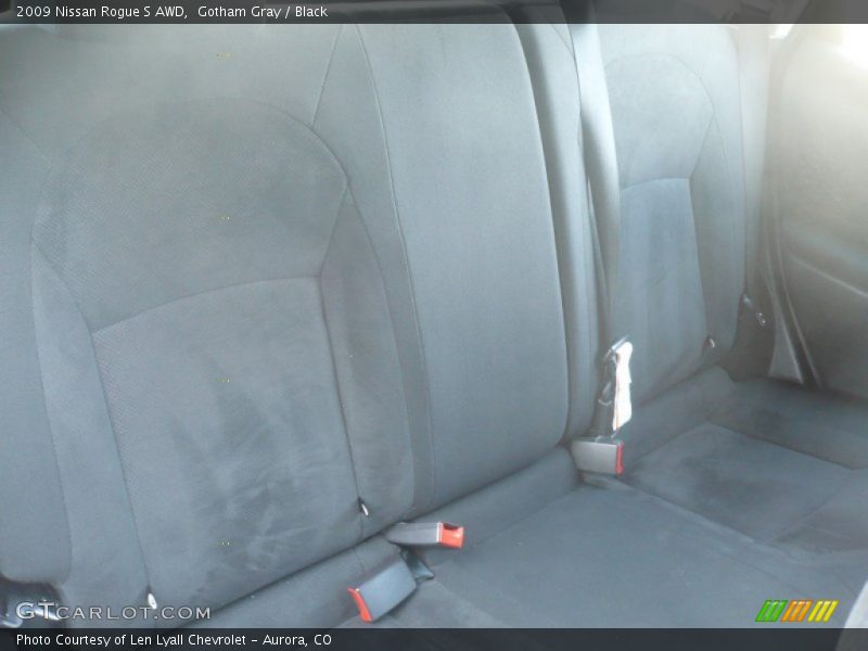 Gotham Gray / Black 2009 Nissan Rogue S AWD