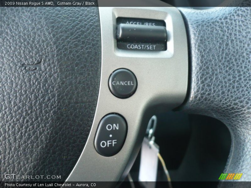 Gotham Gray / Black 2009 Nissan Rogue S AWD