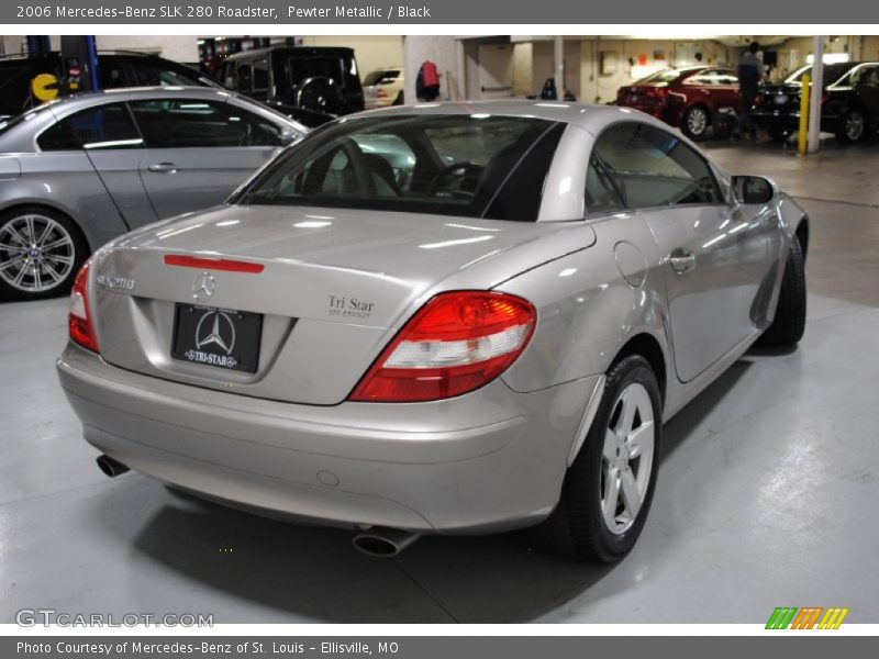Pewter Metallic / Black 2006 Mercedes-Benz SLK 280 Roadster