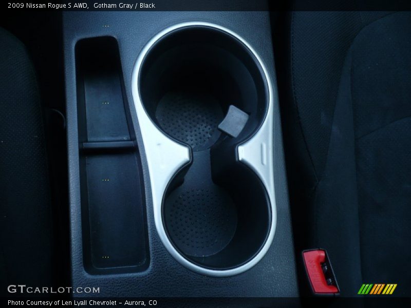 Gotham Gray / Black 2009 Nissan Rogue S AWD