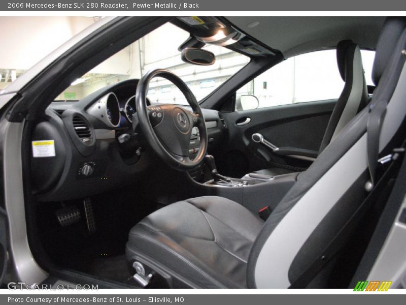 Pewter Metallic / Black 2006 Mercedes-Benz SLK 280 Roadster