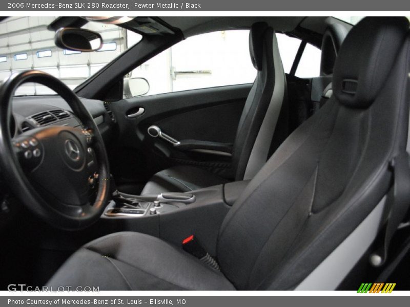 Pewter Metallic / Black 2006 Mercedes-Benz SLK 280 Roadster