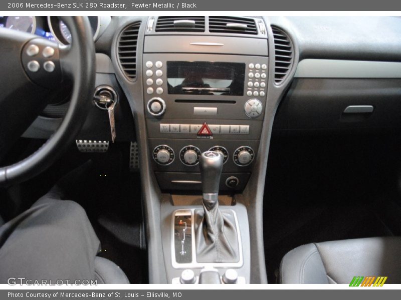 Pewter Metallic / Black 2006 Mercedes-Benz SLK 280 Roadster