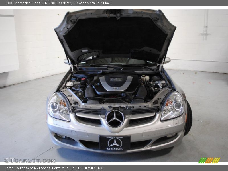 Pewter Metallic / Black 2006 Mercedes-Benz SLK 280 Roadster