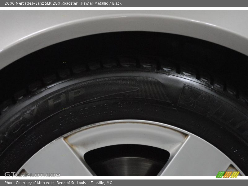 Pewter Metallic / Black 2006 Mercedes-Benz SLK 280 Roadster