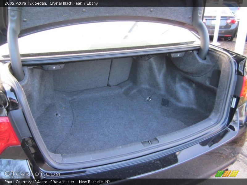 Crystal Black Pearl / Ebony 2009 Acura TSX Sedan
