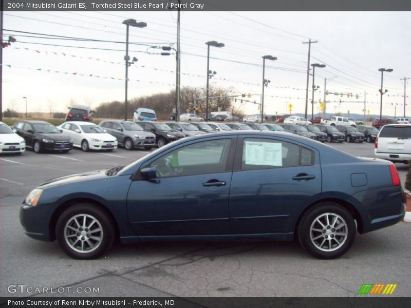 Torched Steel Blue Pearl / Petrol Gray 2004 Mitsubishi Galant ES