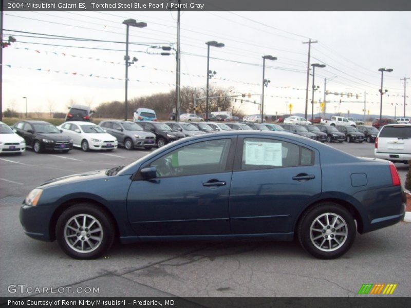 Torched Steel Blue Pearl / Petrol Gray 2004 Mitsubishi Galant ES