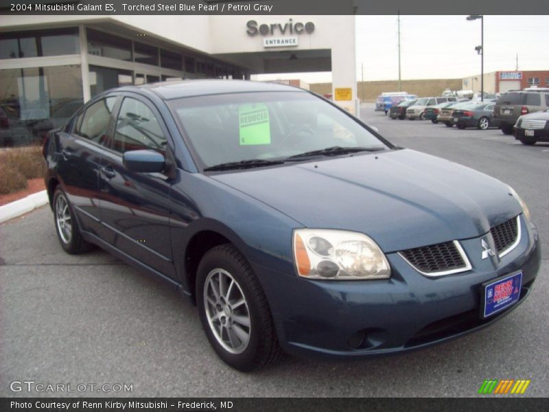 Torched Steel Blue Pearl / Petrol Gray 2004 Mitsubishi Galant ES