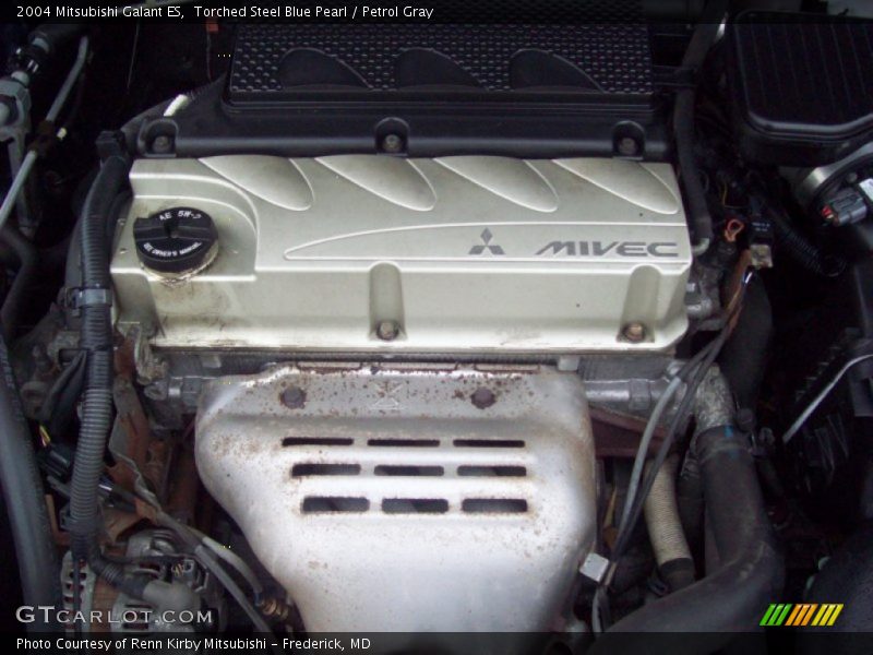 Torched Steel Blue Pearl / Petrol Gray 2004 Mitsubishi Galant ES
