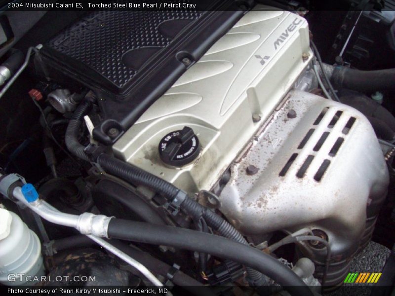 Torched Steel Blue Pearl / Petrol Gray 2004 Mitsubishi Galant ES