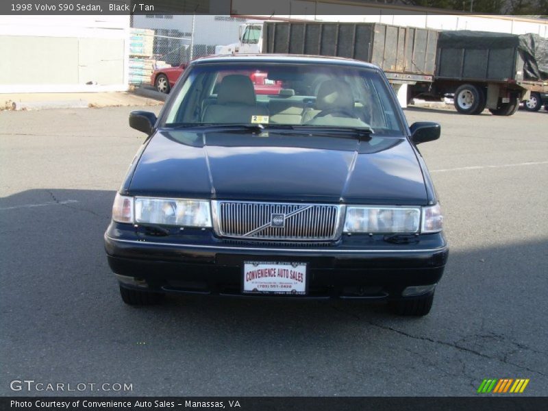 Black / Tan 1998 Volvo S90 Sedan