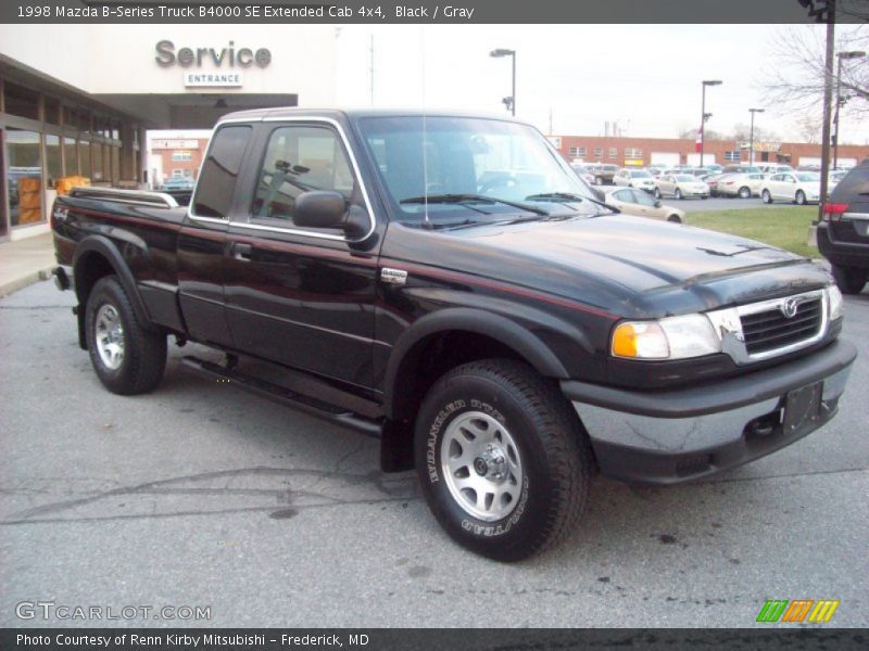 Front 3/4 View of 1998 B-Series Truck B4000 SE Extended Cab 4x4