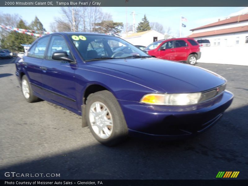 Tampa Blue Pearl / Gray 2000 Mitsubishi Galant DE