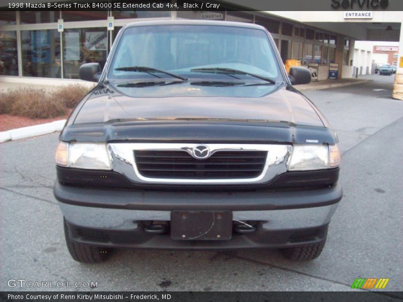 Black / Gray 1998 Mazda B-Series Truck B4000 SE Extended Cab 4x4